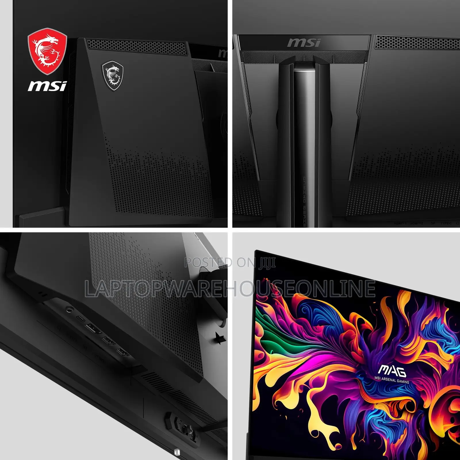 Msi Mag 32iupx 31.5” Qd-Oled (Flat) Monitor – (3840x2160) Uhd, Black.
