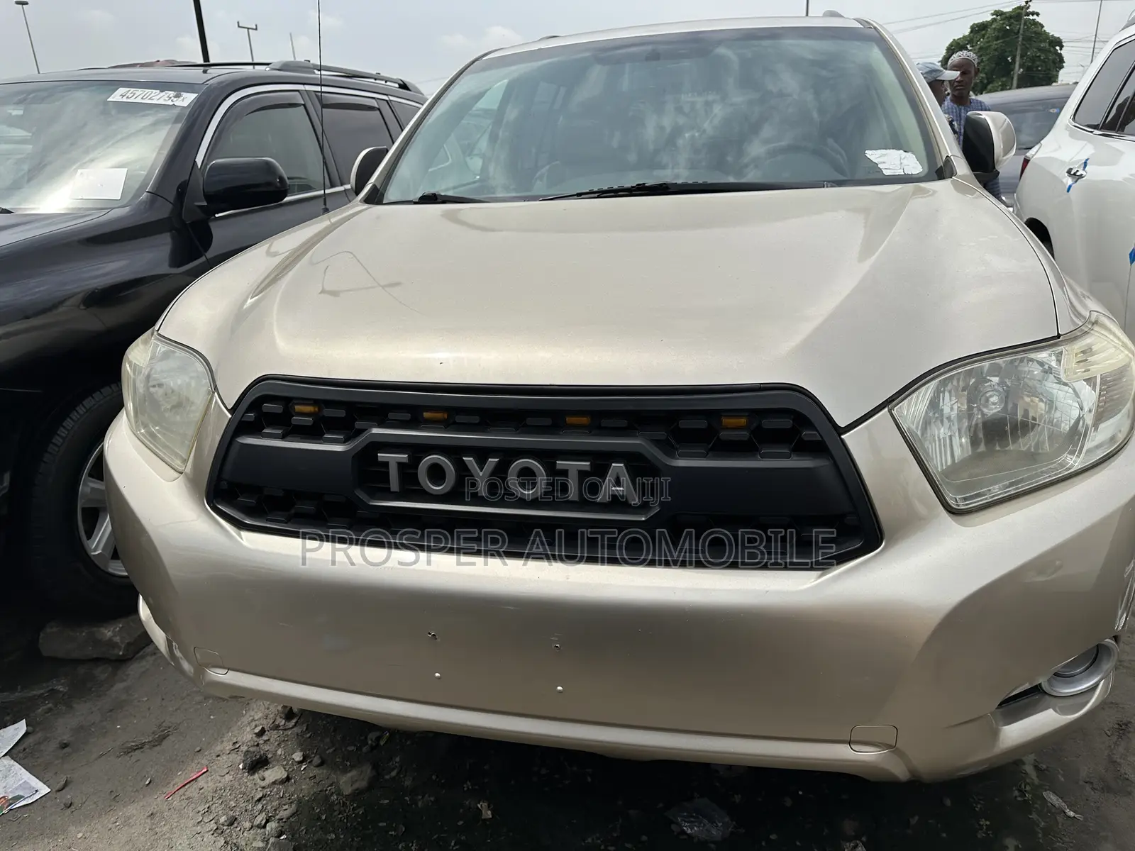 Toyota Highlander Limited 4x4 2008 Gold