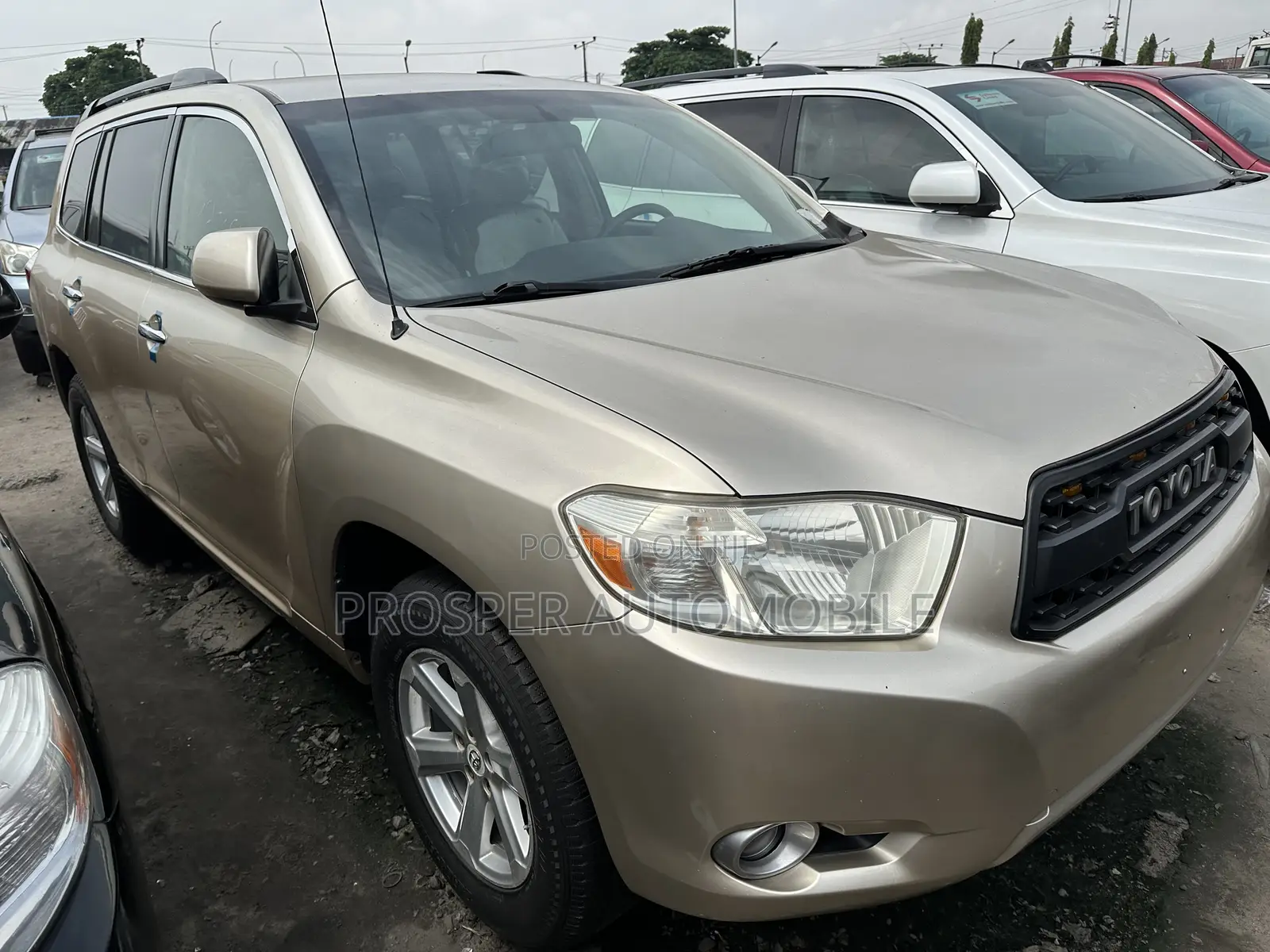 Toyota Highlander Limited 4x4 2008 Gold
