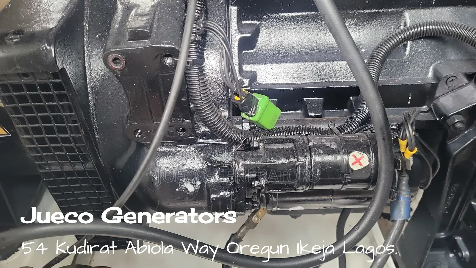 27kva Old Model Perkins Soundproof Generator for Sale.