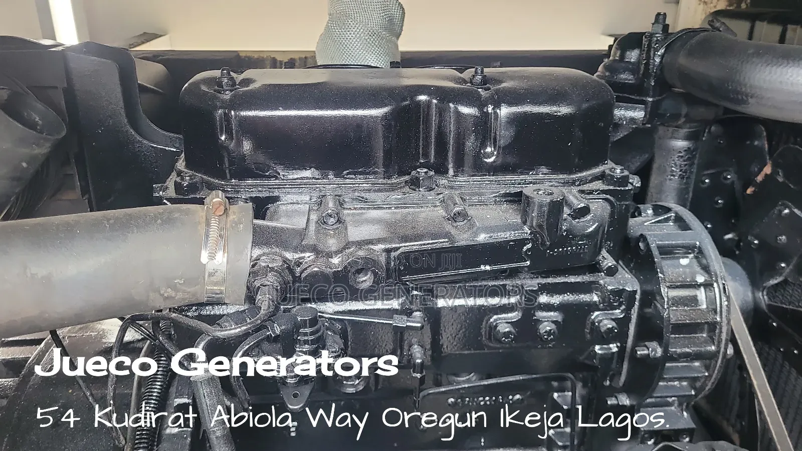 27kva Old Model Perkins Soundproof Generator for Sale.