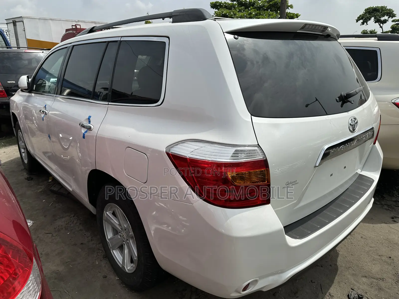 Toyota Highlander Sport 2010 White