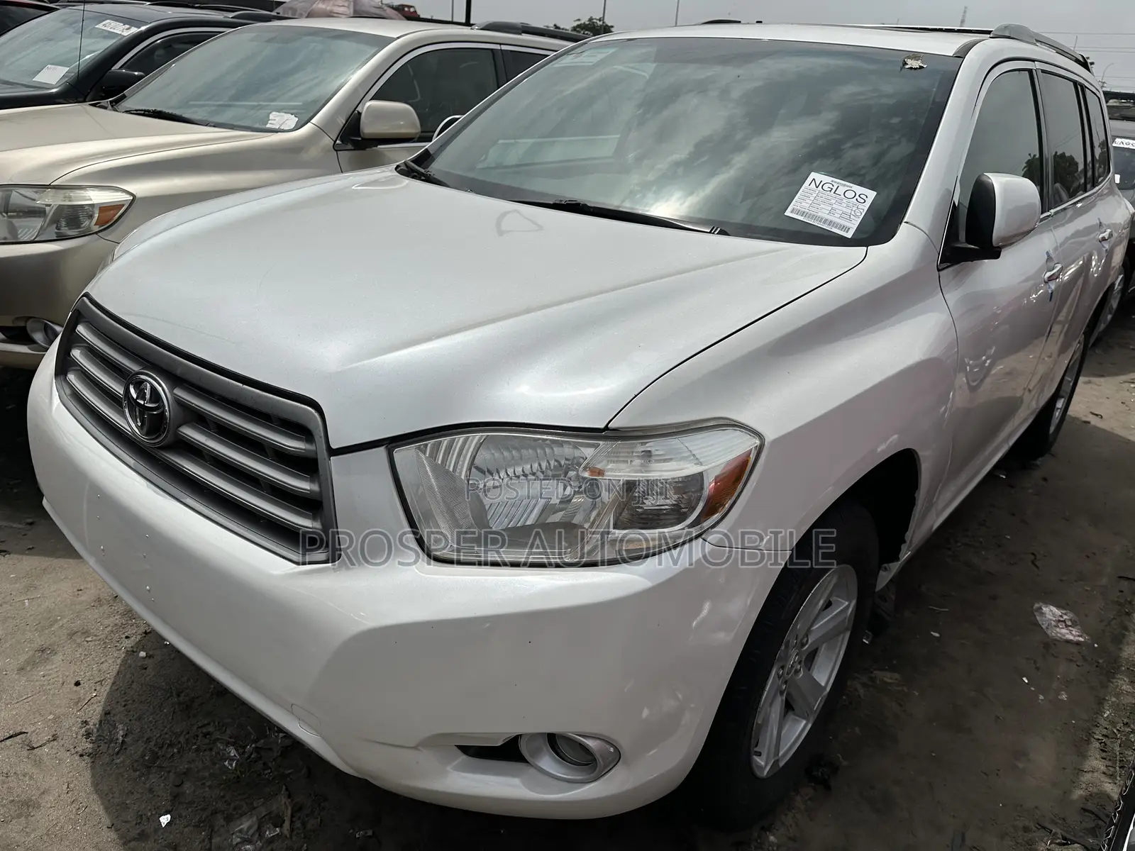 Toyota Highlander Sport 2010 White