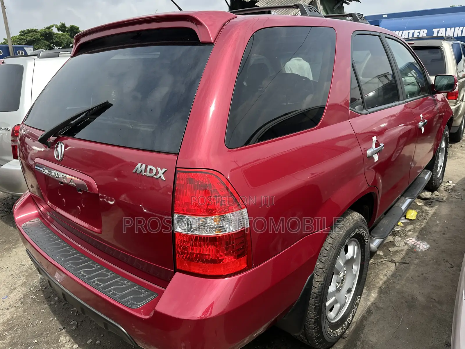 Acura MDX Premium 4dr SUV AWD (3.5L 6cyl 5A) 2005 Red
