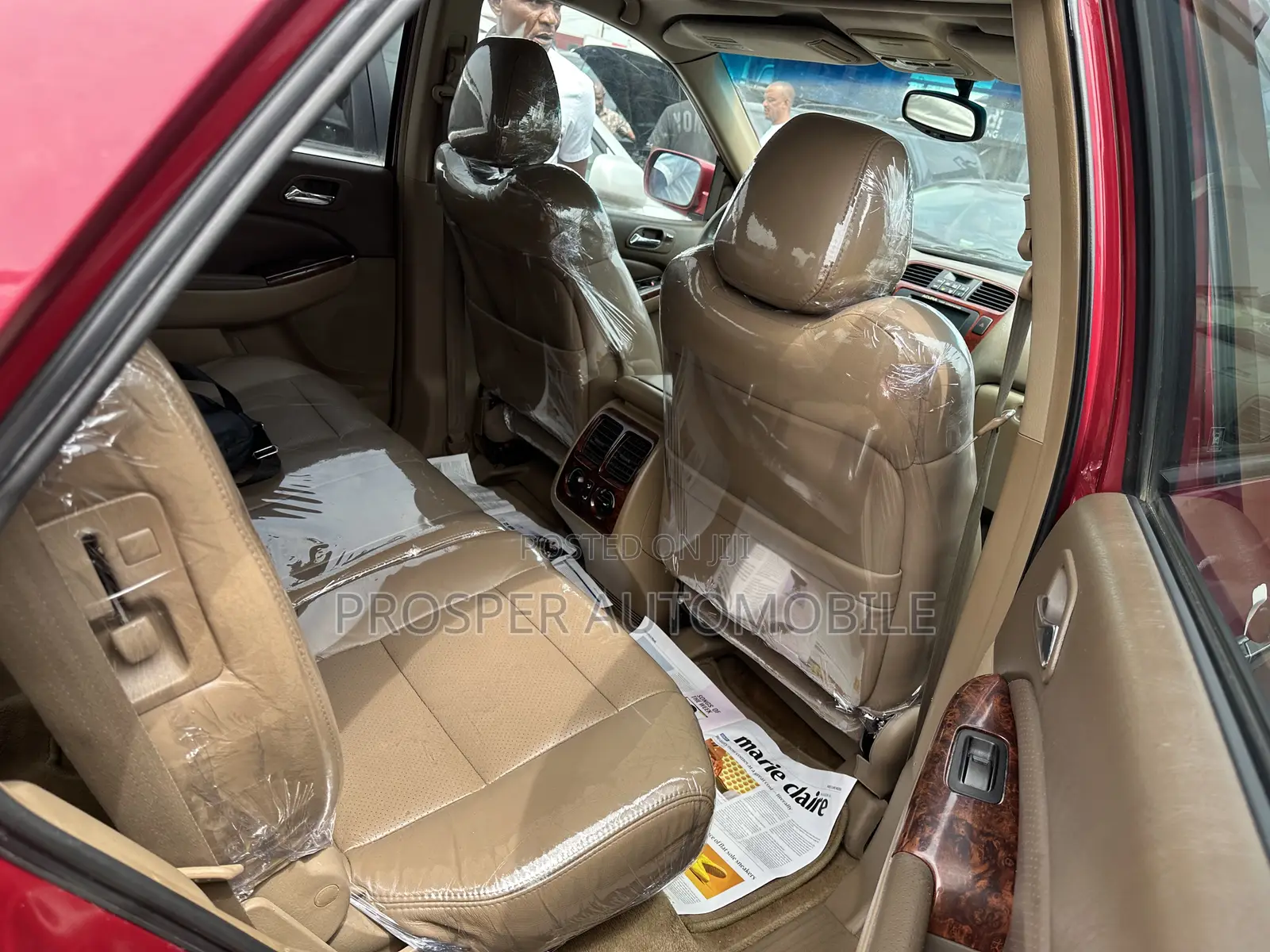 Acura MDX Premium 4dr SUV AWD (3.5L 6cyl 5A) 2005 Red