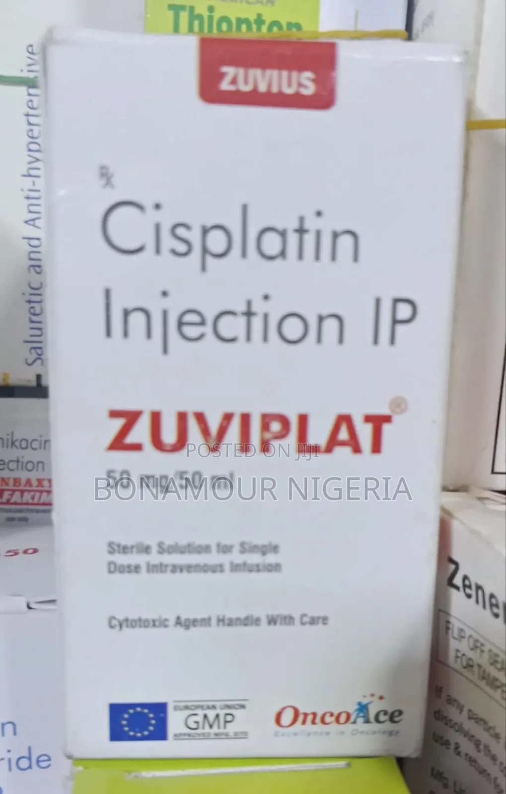 Zuviplat (Cisplatin) 50mg /50ml