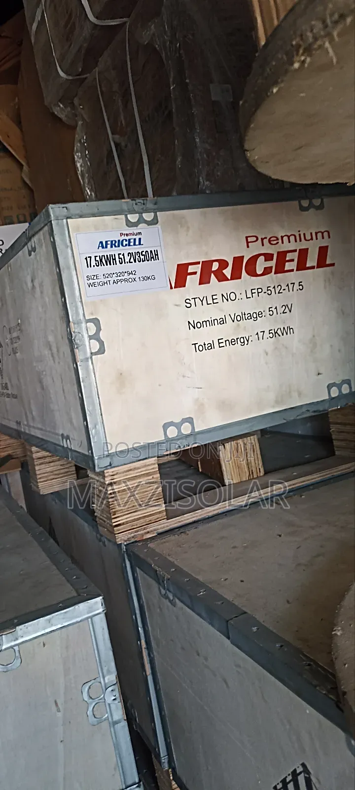 17.5kwh Africell Lithium Battery