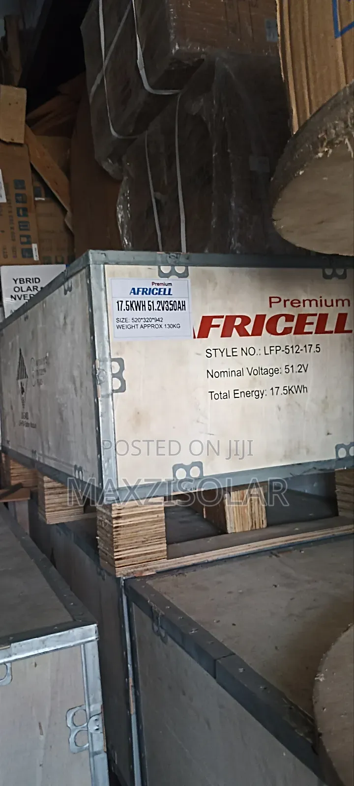 17.5kwh Africell Lithium Battery
