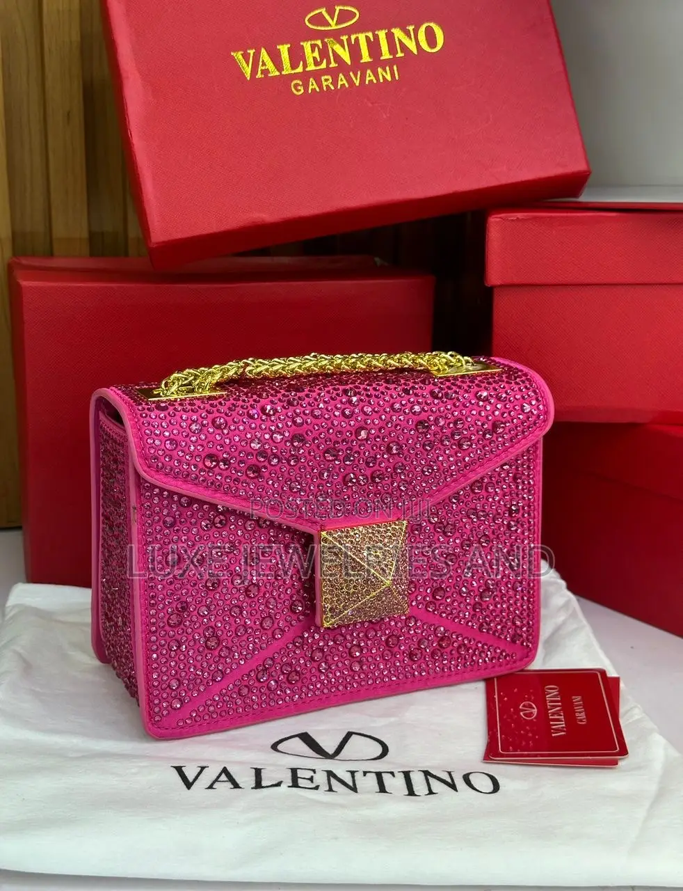 Quality and Luxurious Valentino Mini Stud Bag