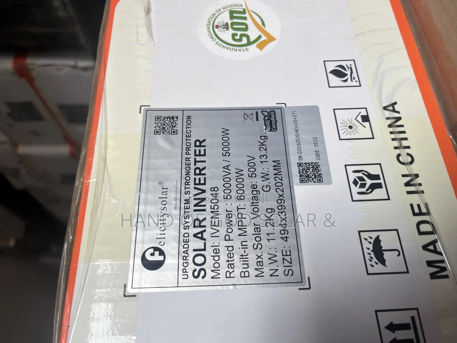 5kva Ivem Felicity Hybrid Inverter