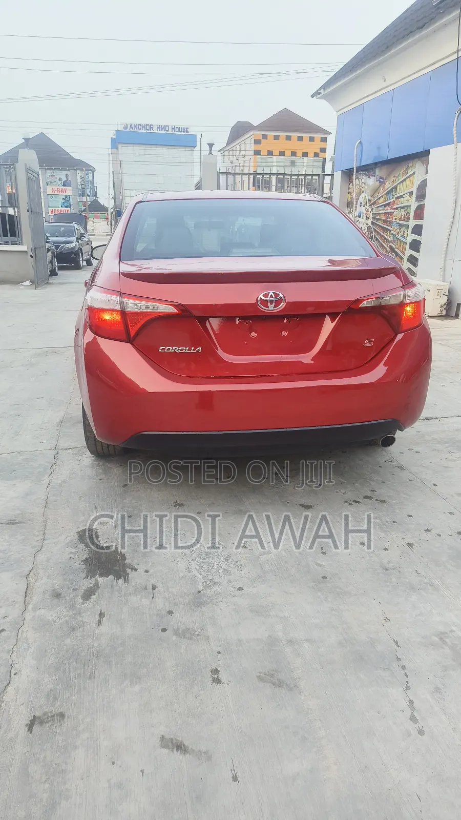 Toyota Corolla S Premium 4dr Sedan (1.8L 4cyl CVT) 2014 Red