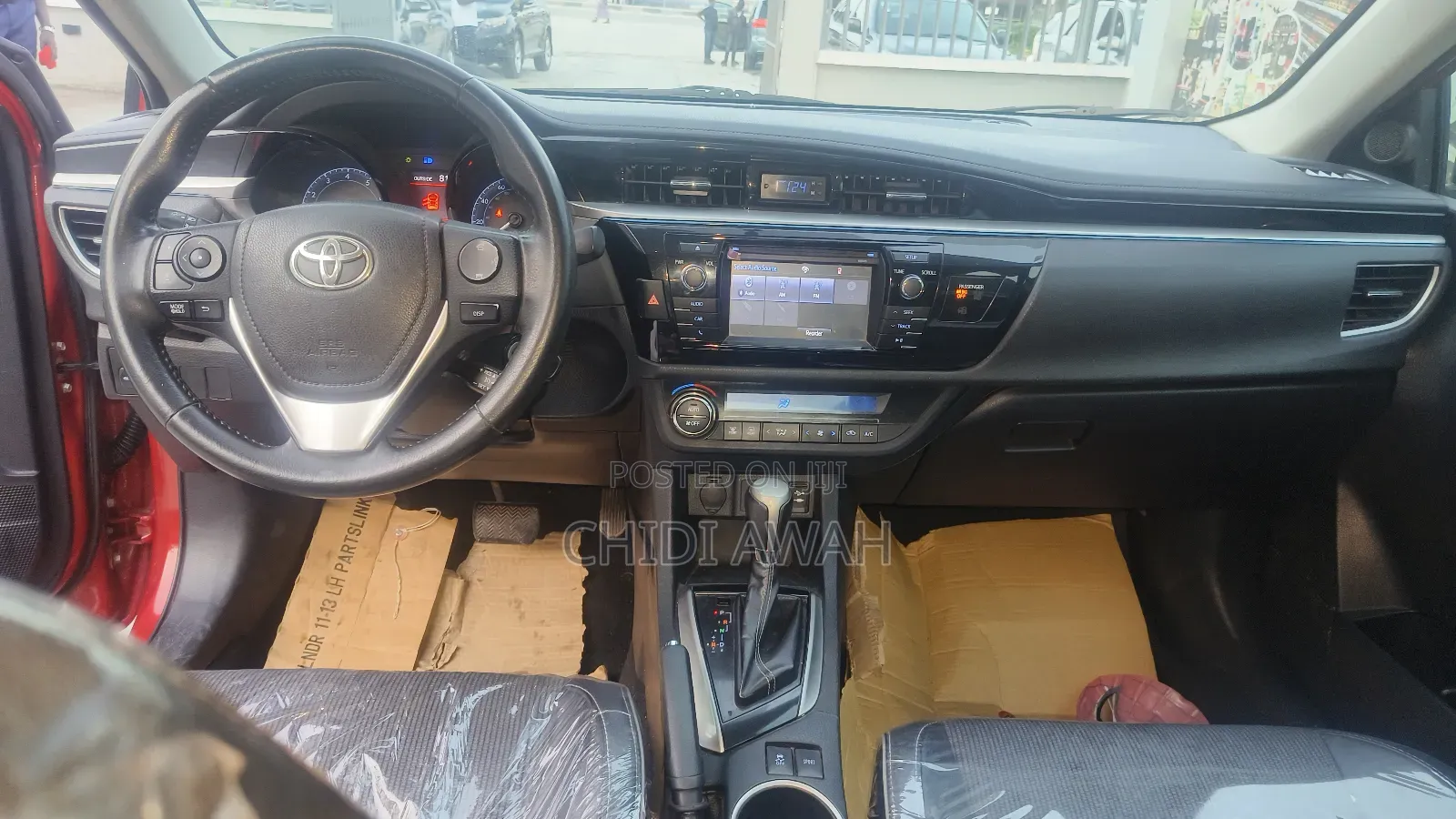 Toyota Corolla S Premium 4dr Sedan (1.8L 4cyl CVT) 2014 Red