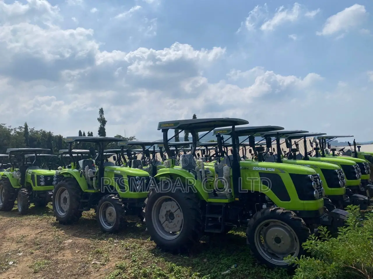 Heavy-Duty 75hp Zoomlion Tractor – High-Capacity
