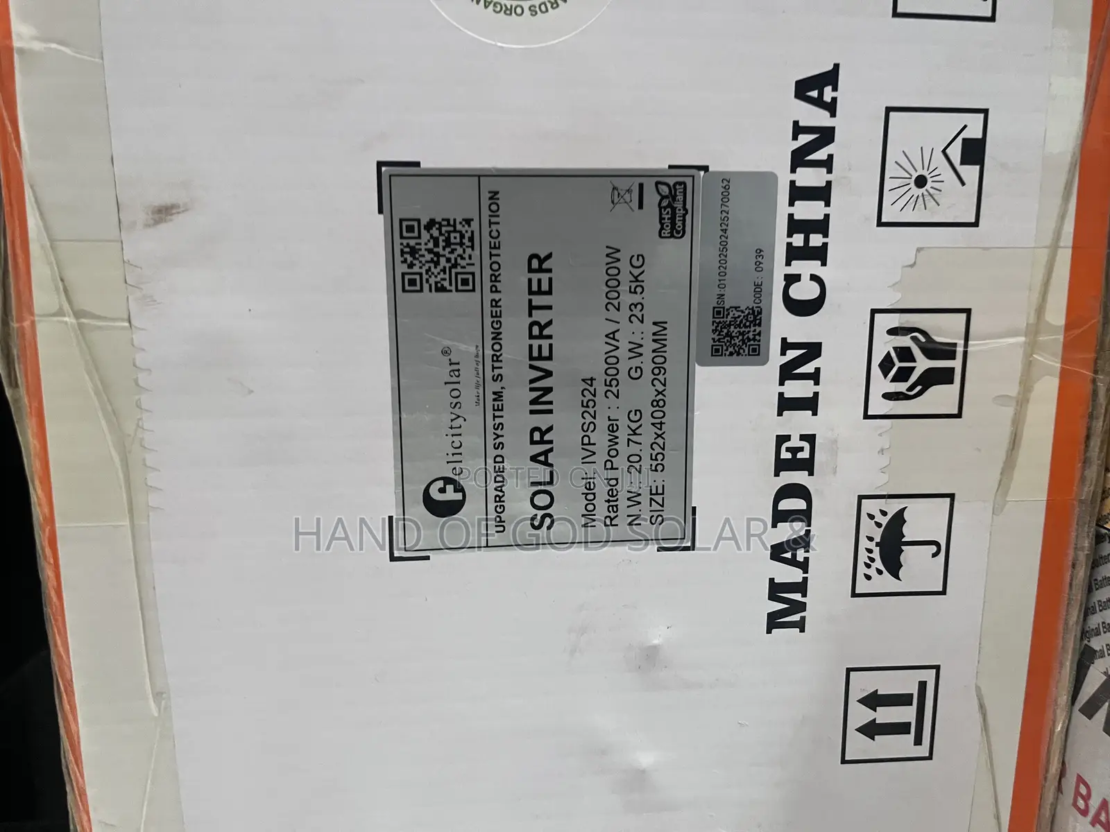 2.5kva Felicity Ivps Inverter