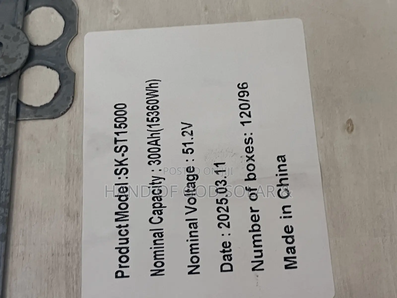 15kwh 48v Ske Lithium Battery