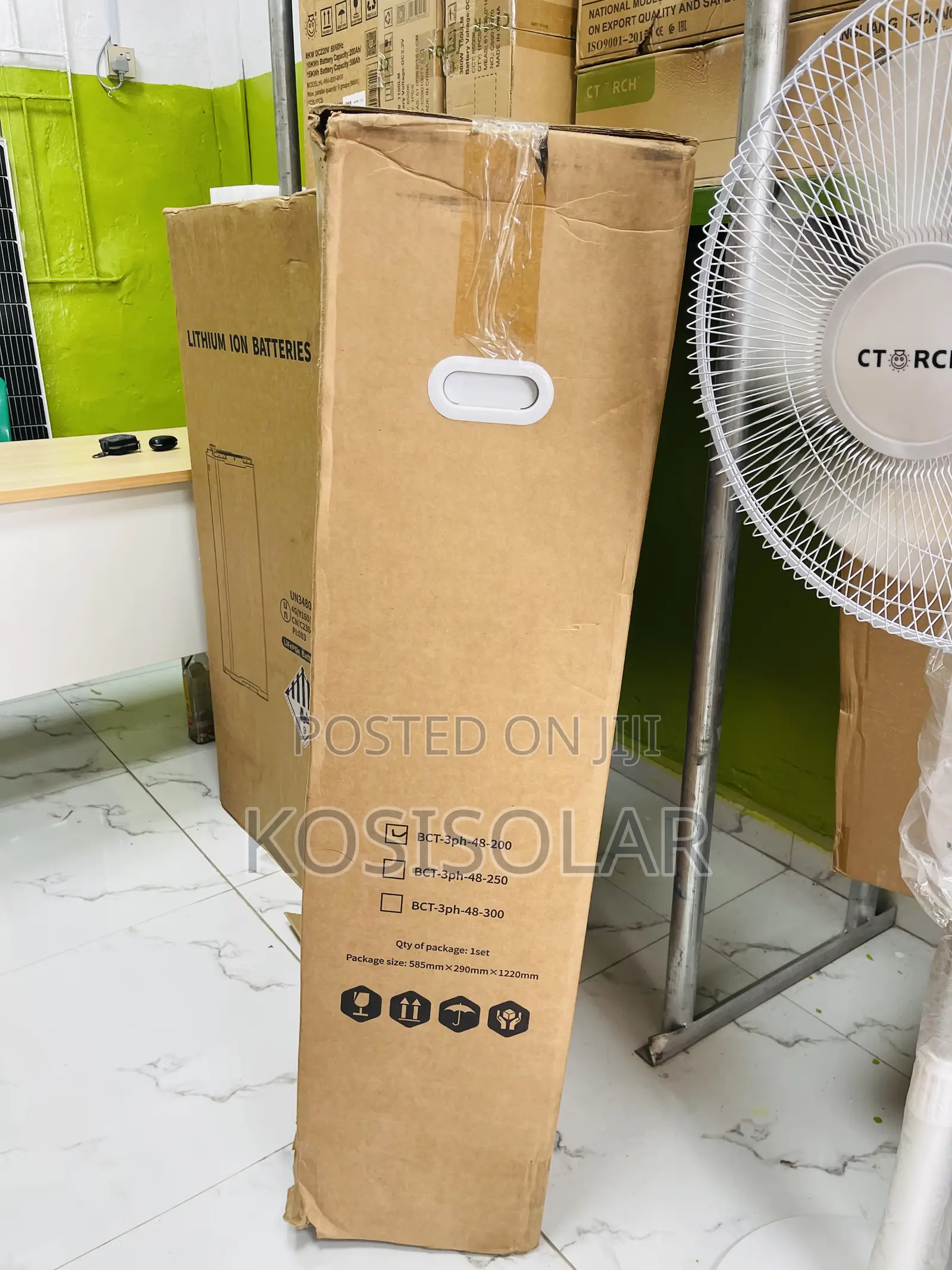 15.36kwh 51.2v Ctorch Lithium Ion Battery
