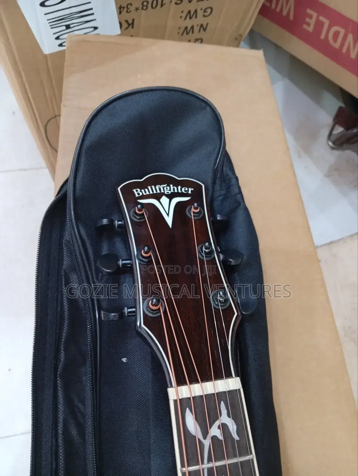 Bullfighter 6 Strings Semi Acoustic Guitar With Amazing Sound