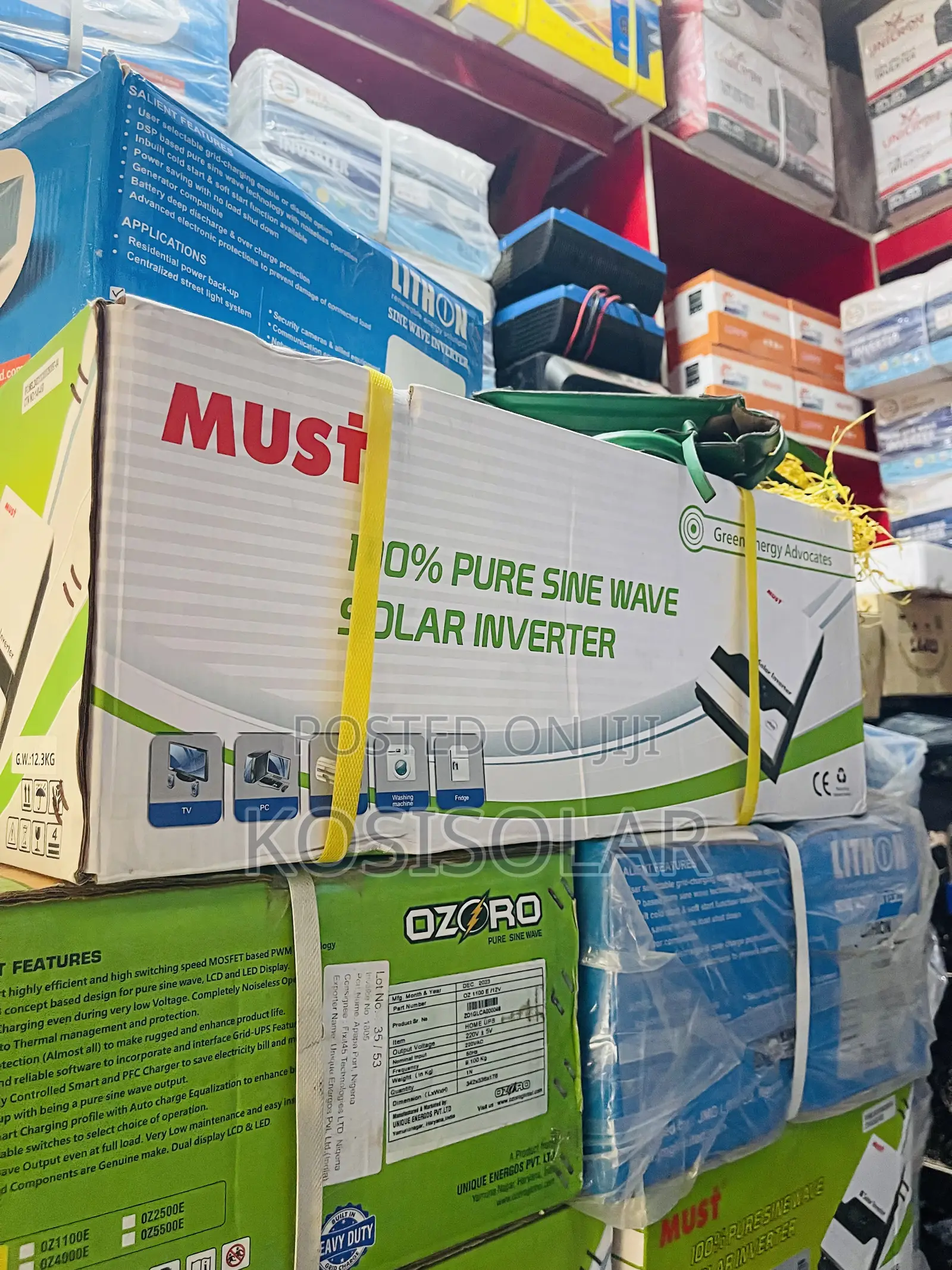 5kva 48v Must Pure Sine Wave Shybrid Inverter