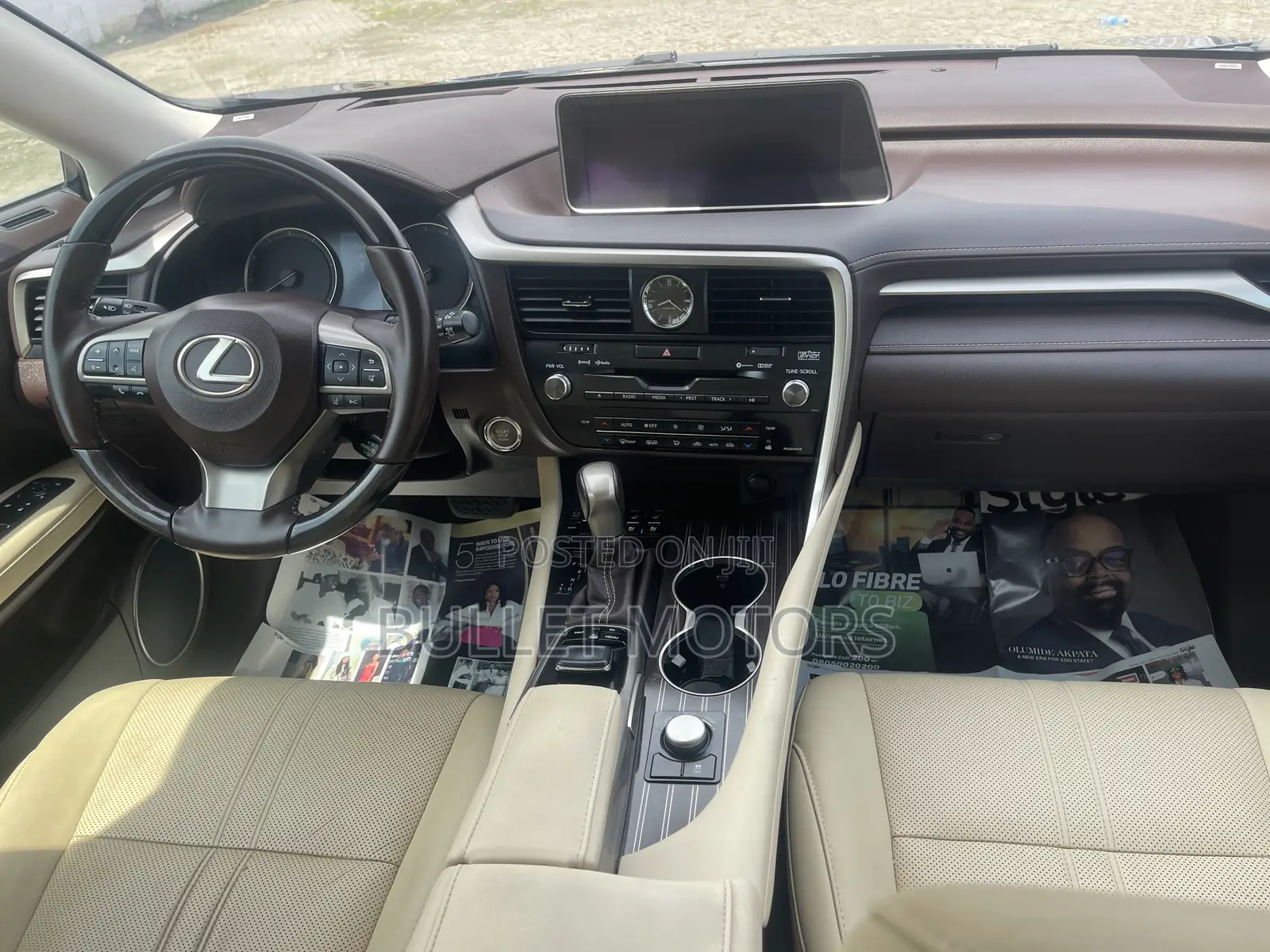 Lexus RX 350 FWD 2016 Blue