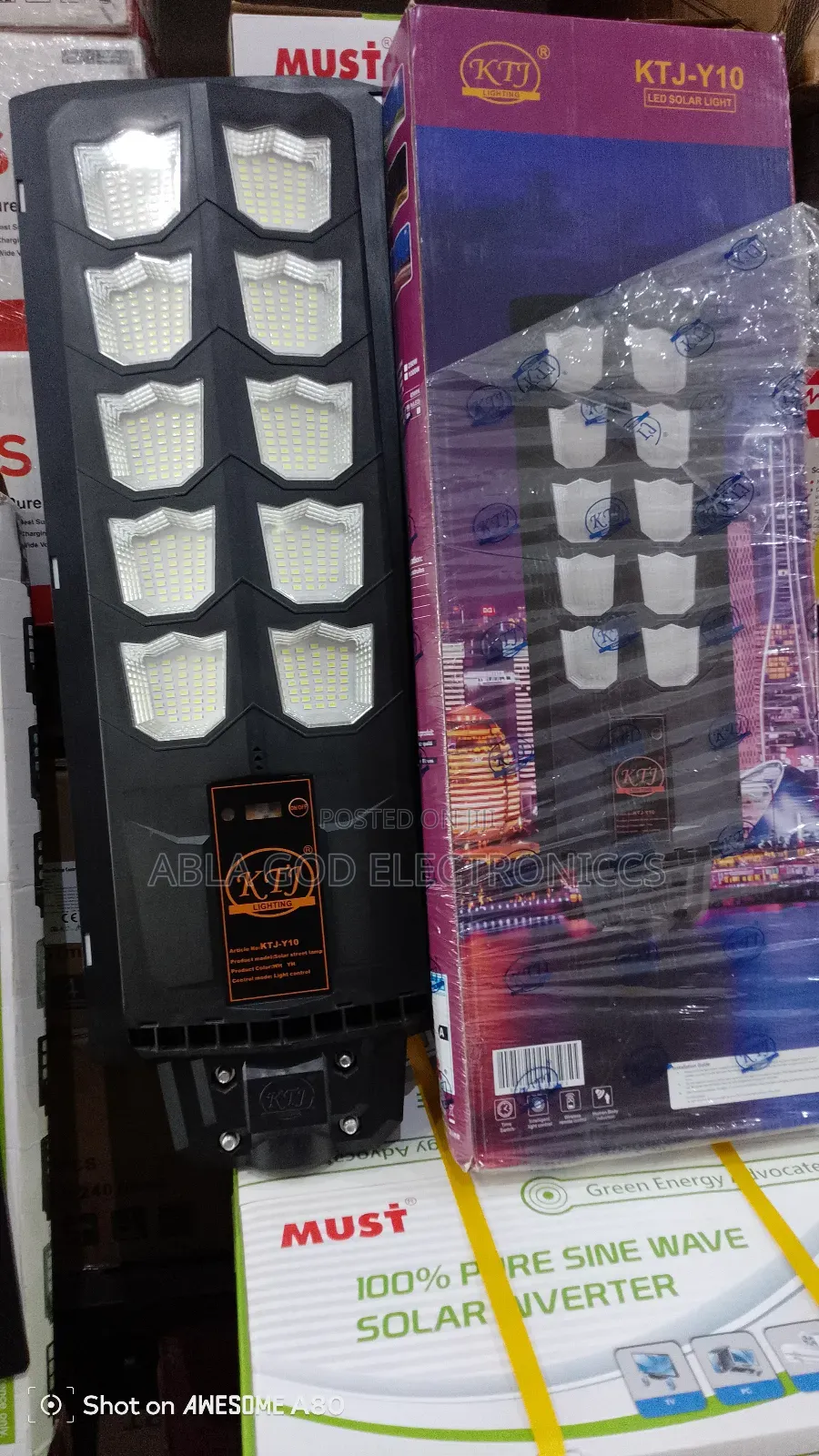 500w Watts KTJ -Y10 Solar Street Light