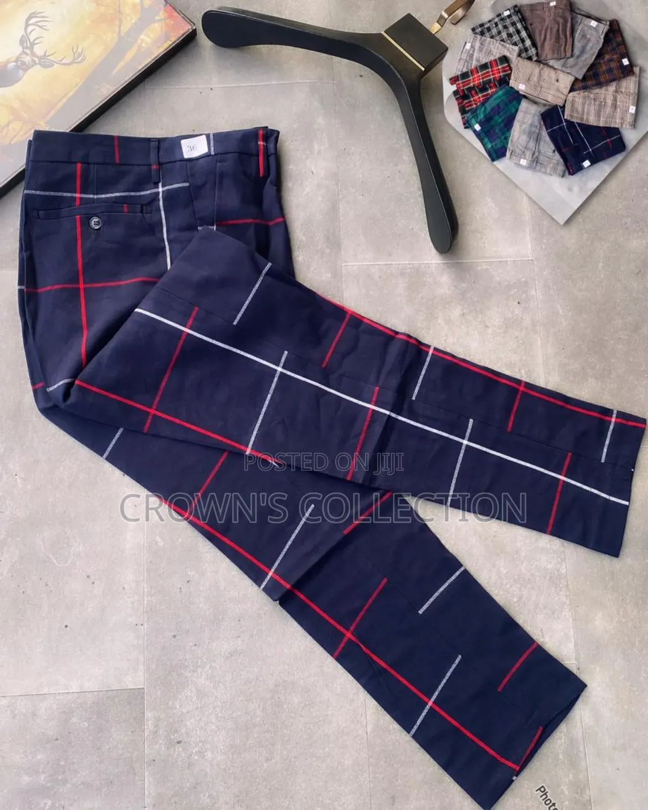 Classy Checkered Pant Trousers