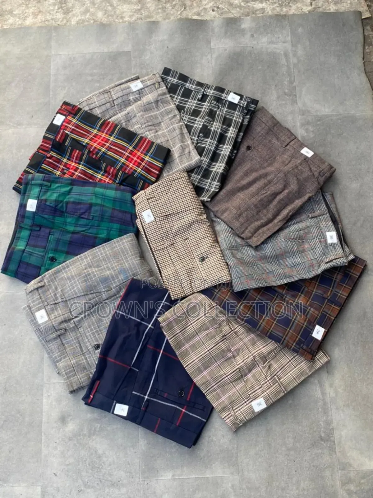 Classy Checkered Pant Trousers