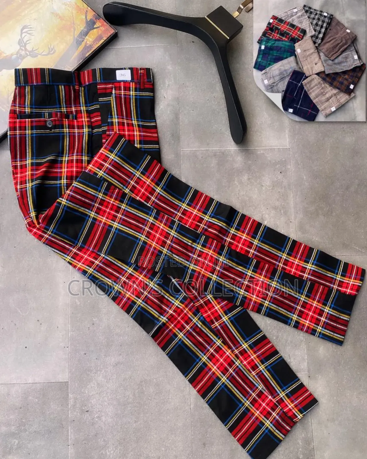 Classy Checkered Pant Trousers