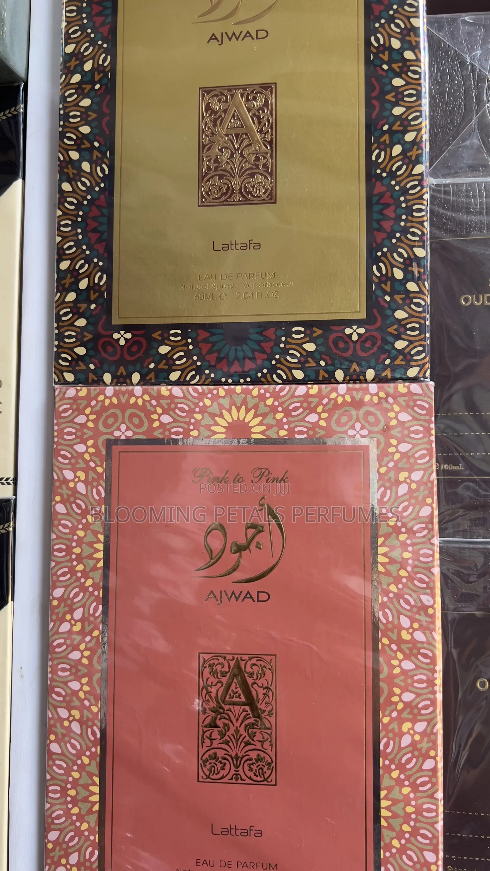 Lattafa Ajwad and Ajwad Pink to Pink