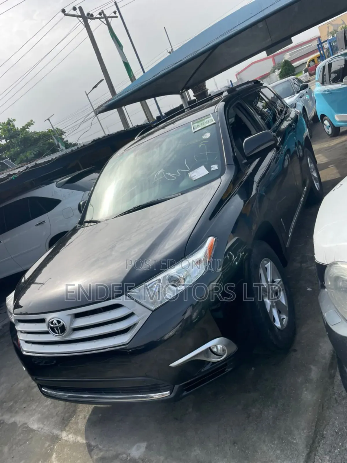 Toyota Highlander SE 2012 Black