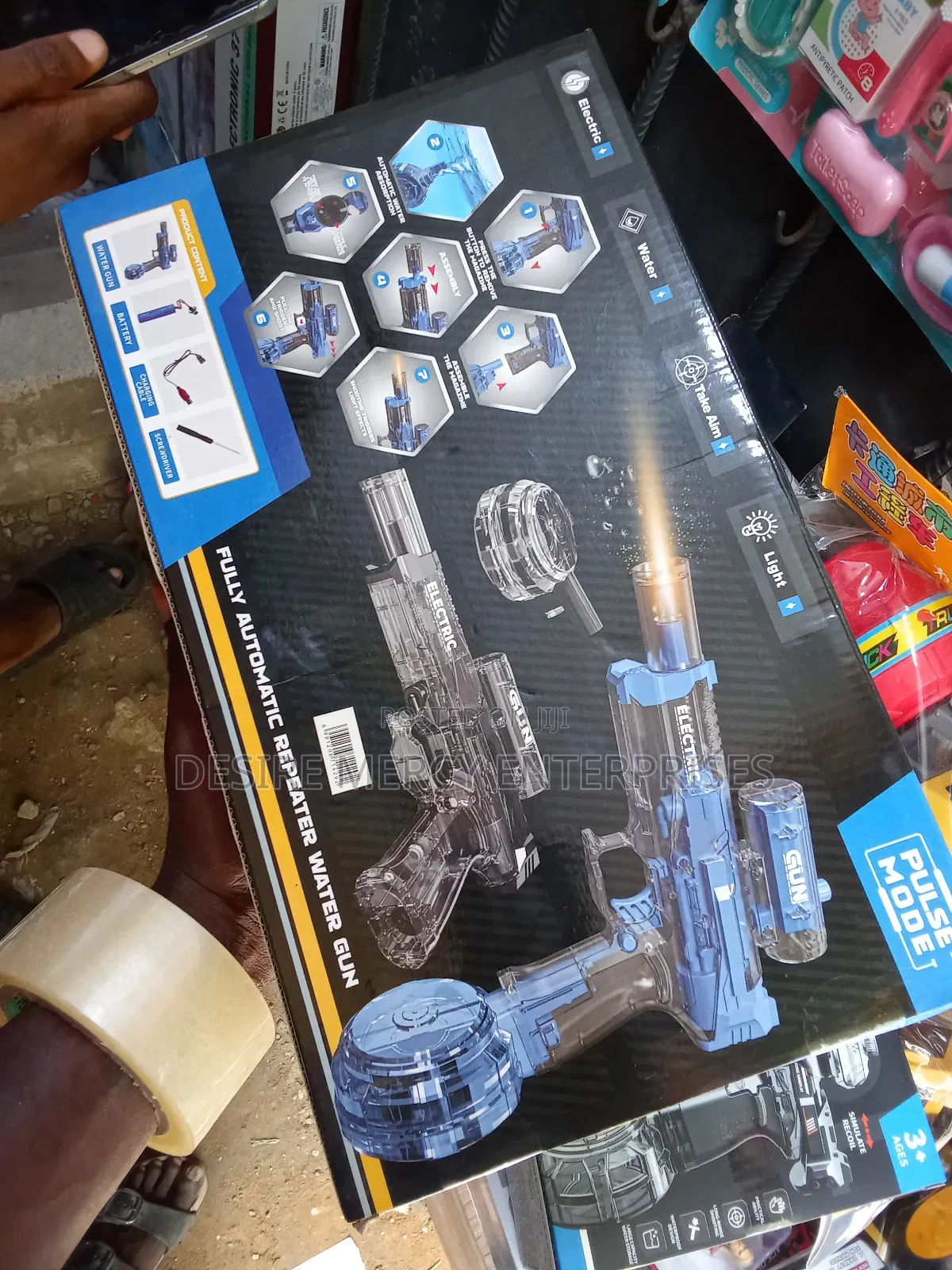 Shooting Electric Water Gun