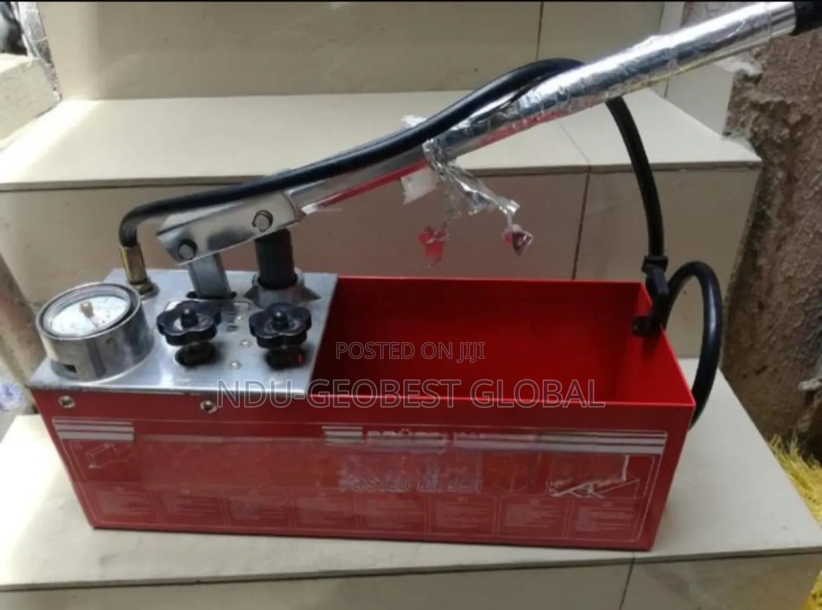 Hydraulic Hand Pressure Test Pump