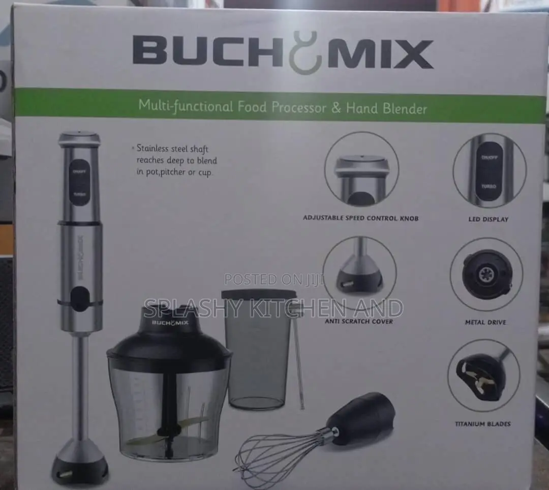 Buchymix Multifunction Food Processor and Hand Blender