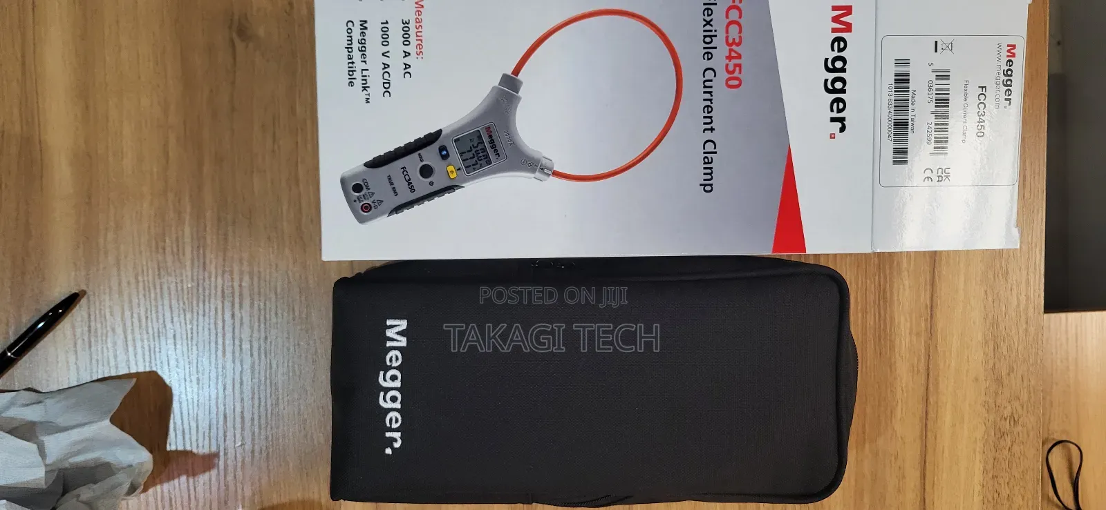 Megger Fcc3450 Flexible Clampmeter 3000 Amps