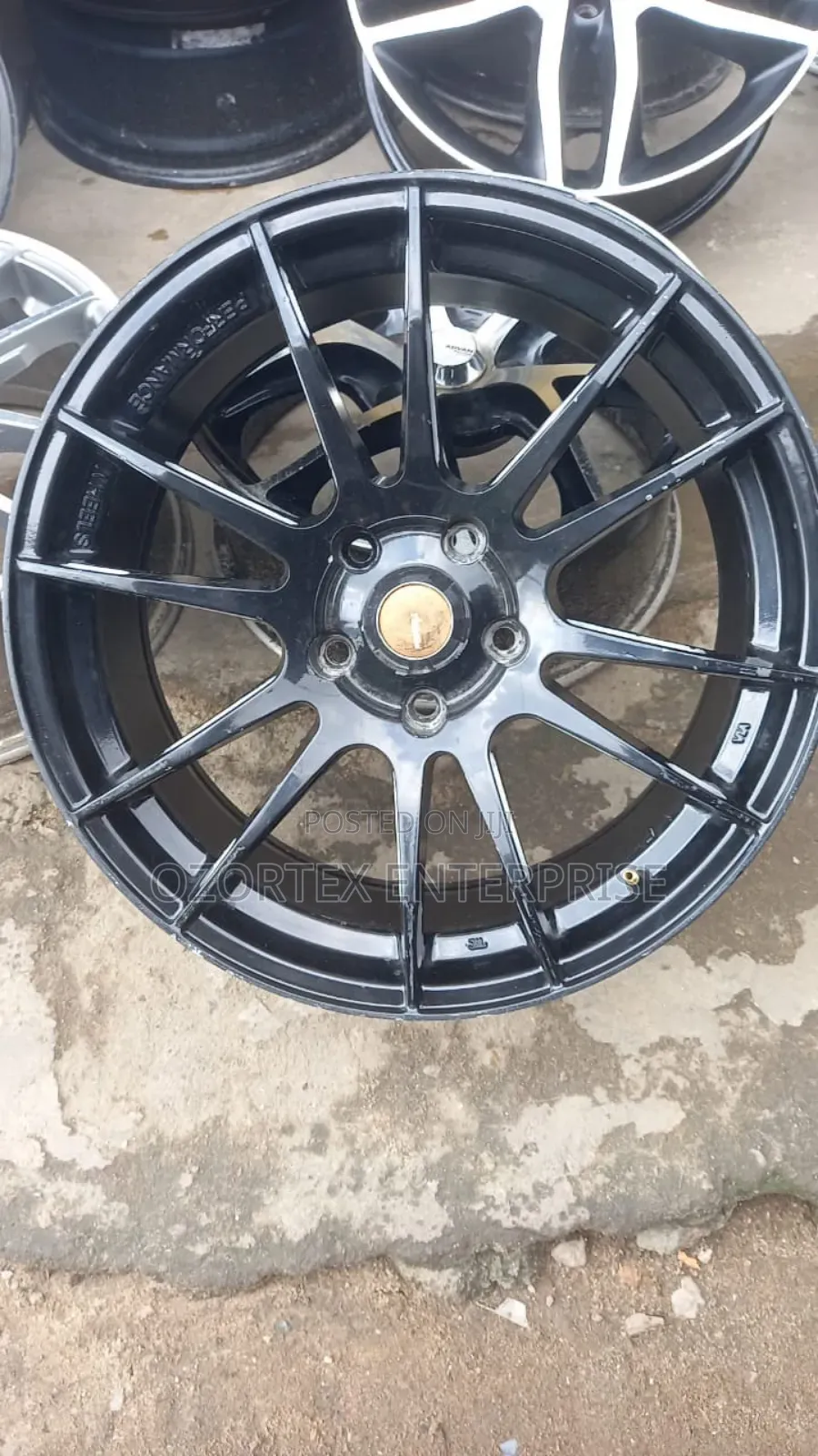 18rim Shiny Black For Lexus Camry