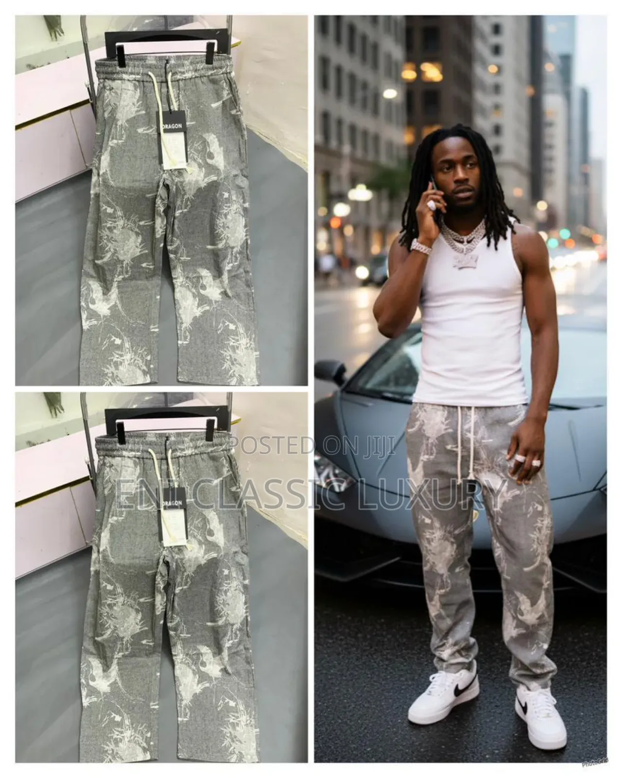 Pure Quality Luxury Cargo Joggers Well Banded
