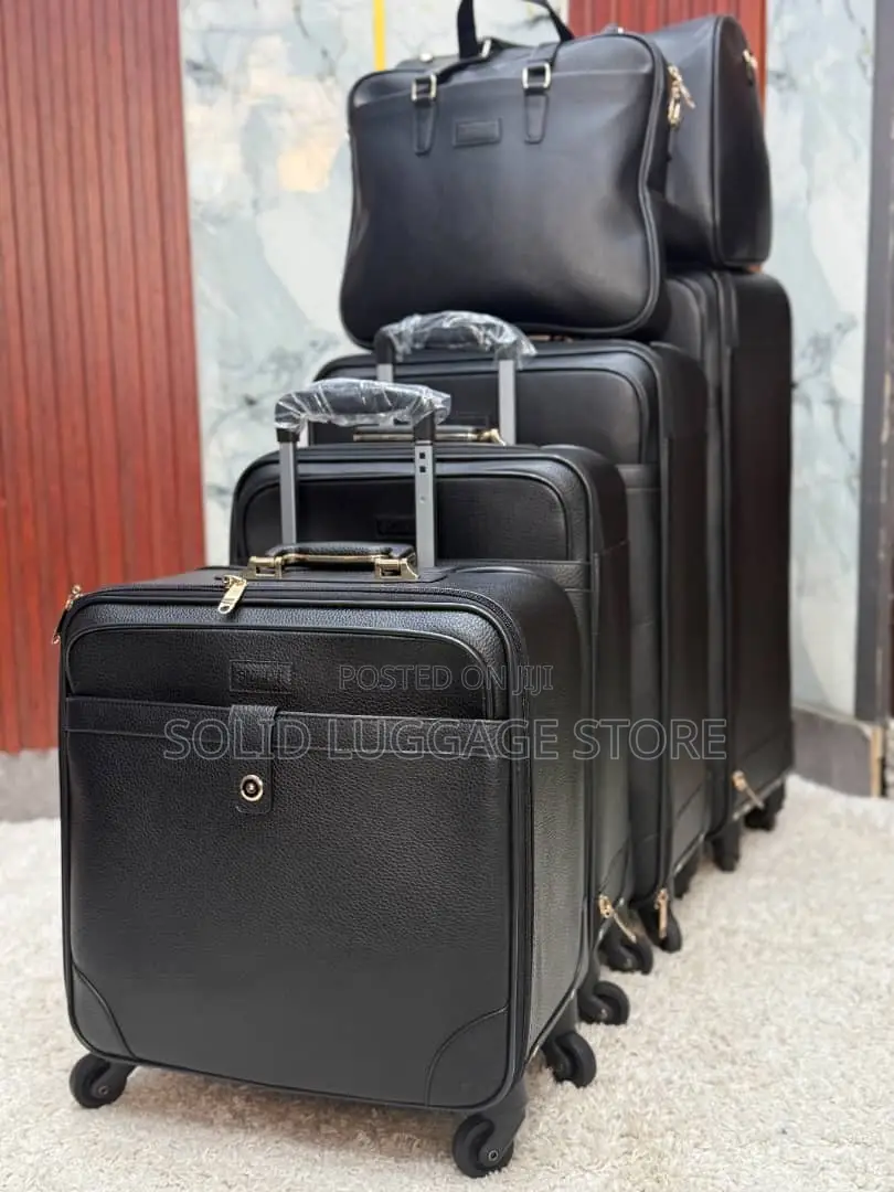 Original Good Leather Traveling Boxes