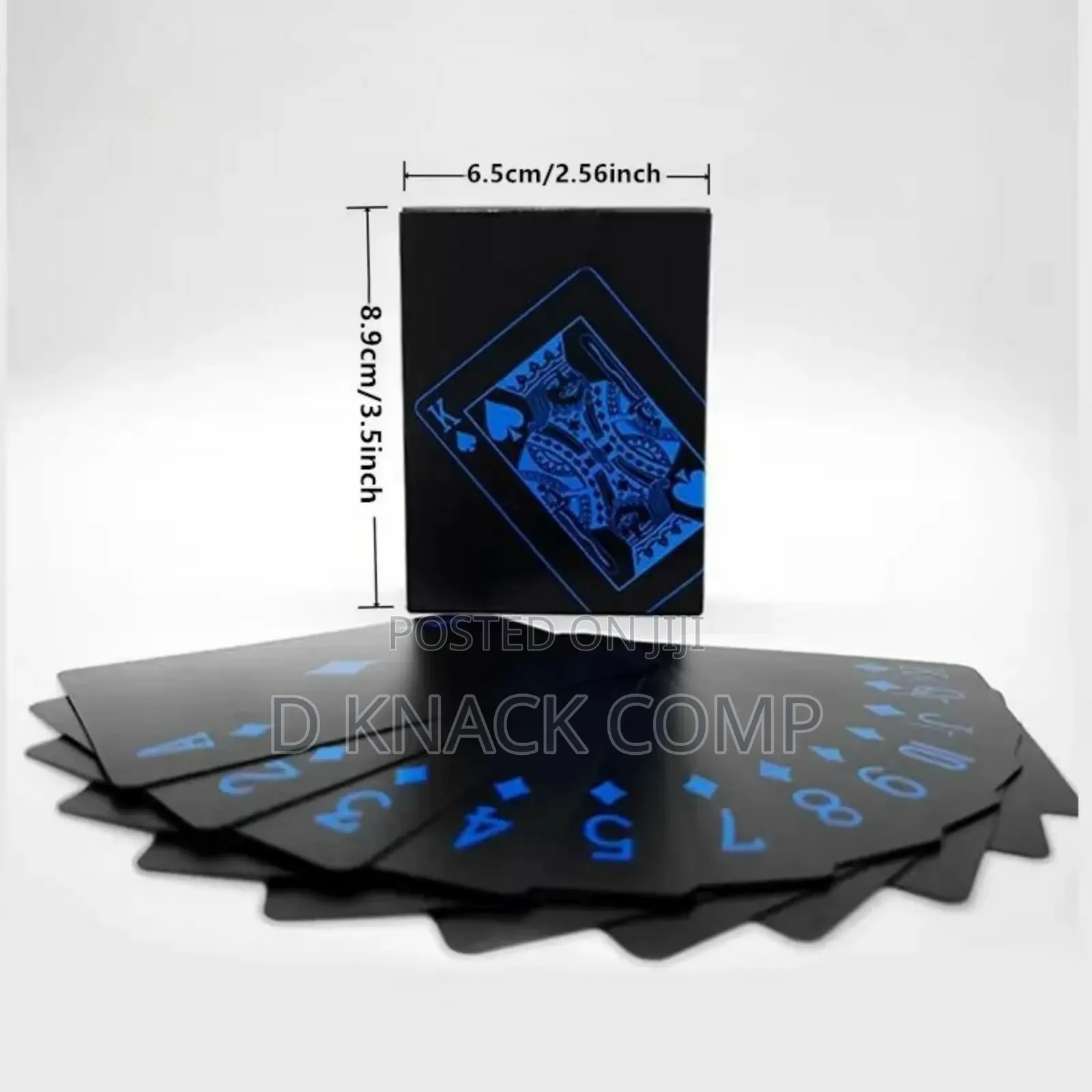 Waterproof PVC Poker Cards Durable Perfect for Game Nights Parties