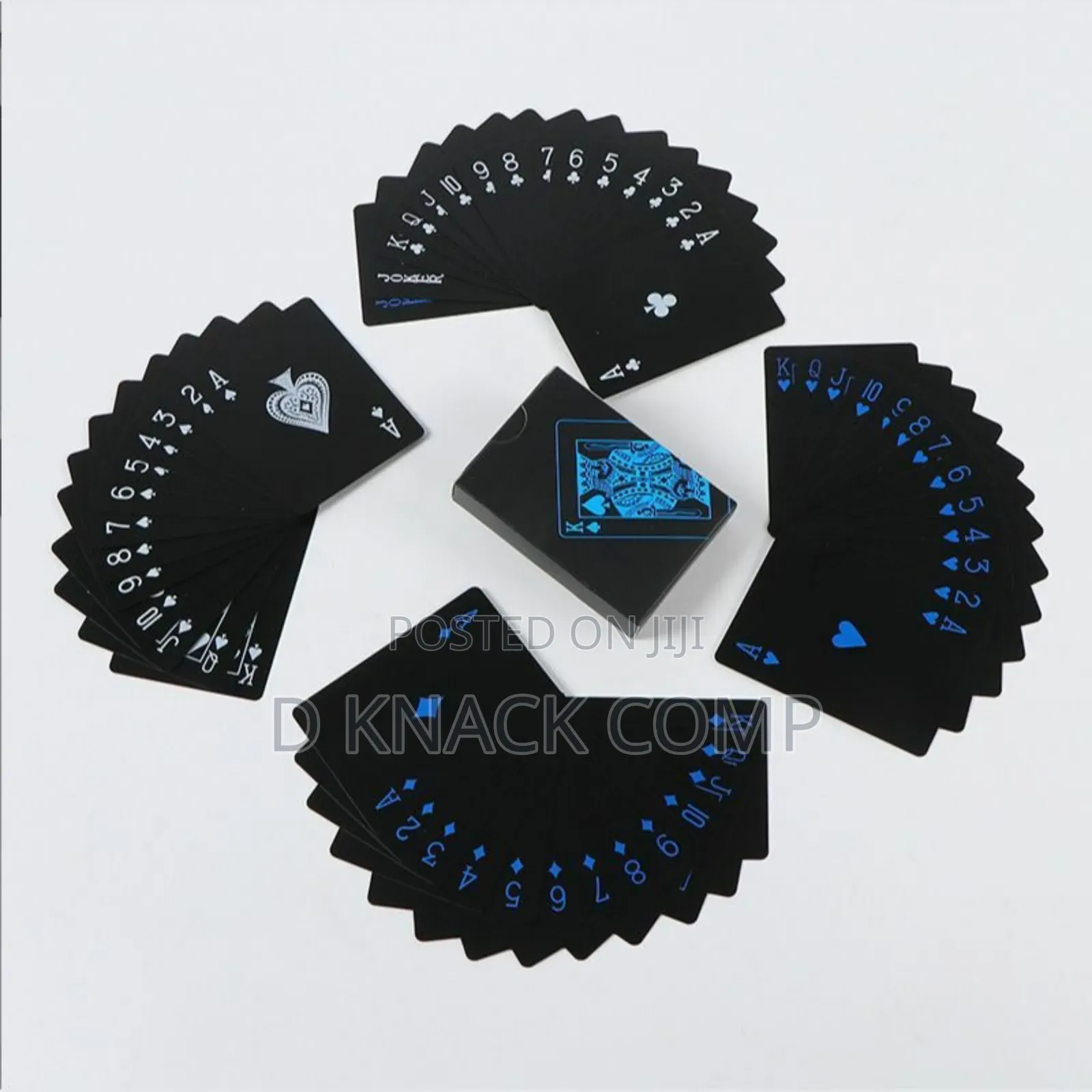 Waterproof PVC Poker Cards Durable Perfect for Game Nights Parties