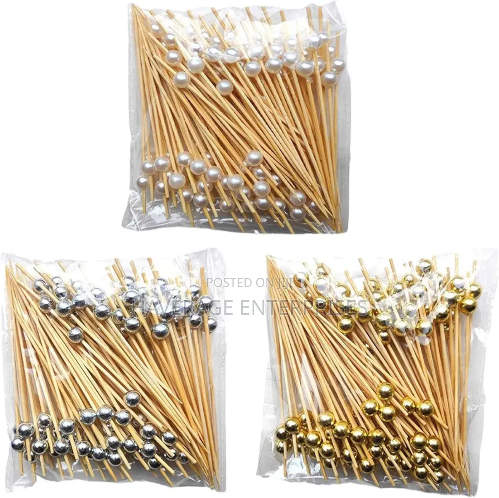 Food Picks/Skewers Disposable Food Fruit Forks for Cocktail Stick 500p