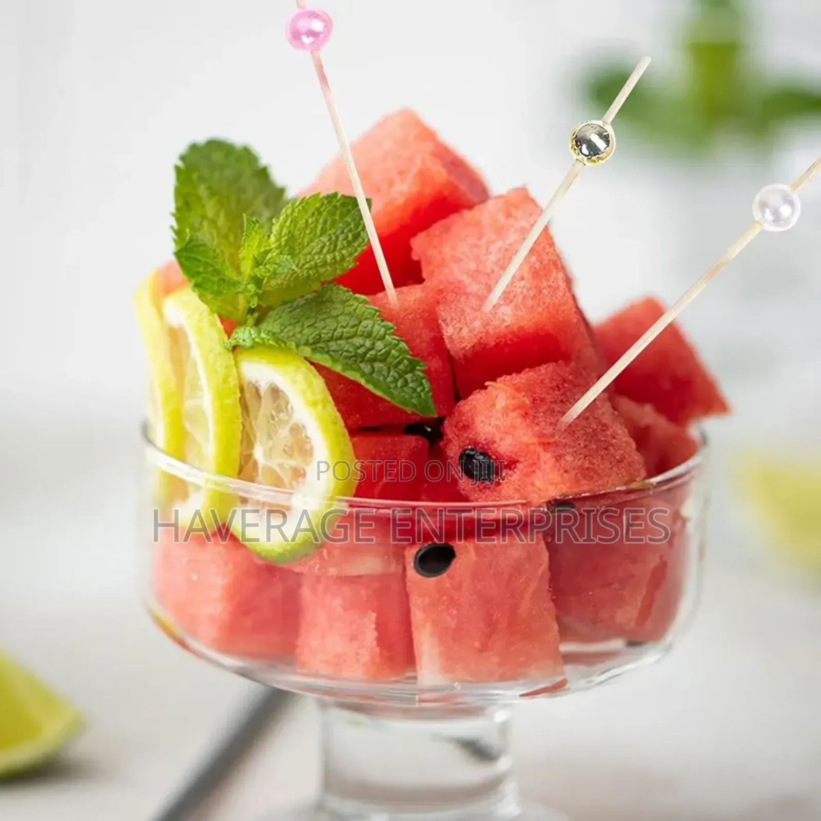 Food Picks/Skewers Disposable Food Fruit Forks for Cocktail Stick 500p