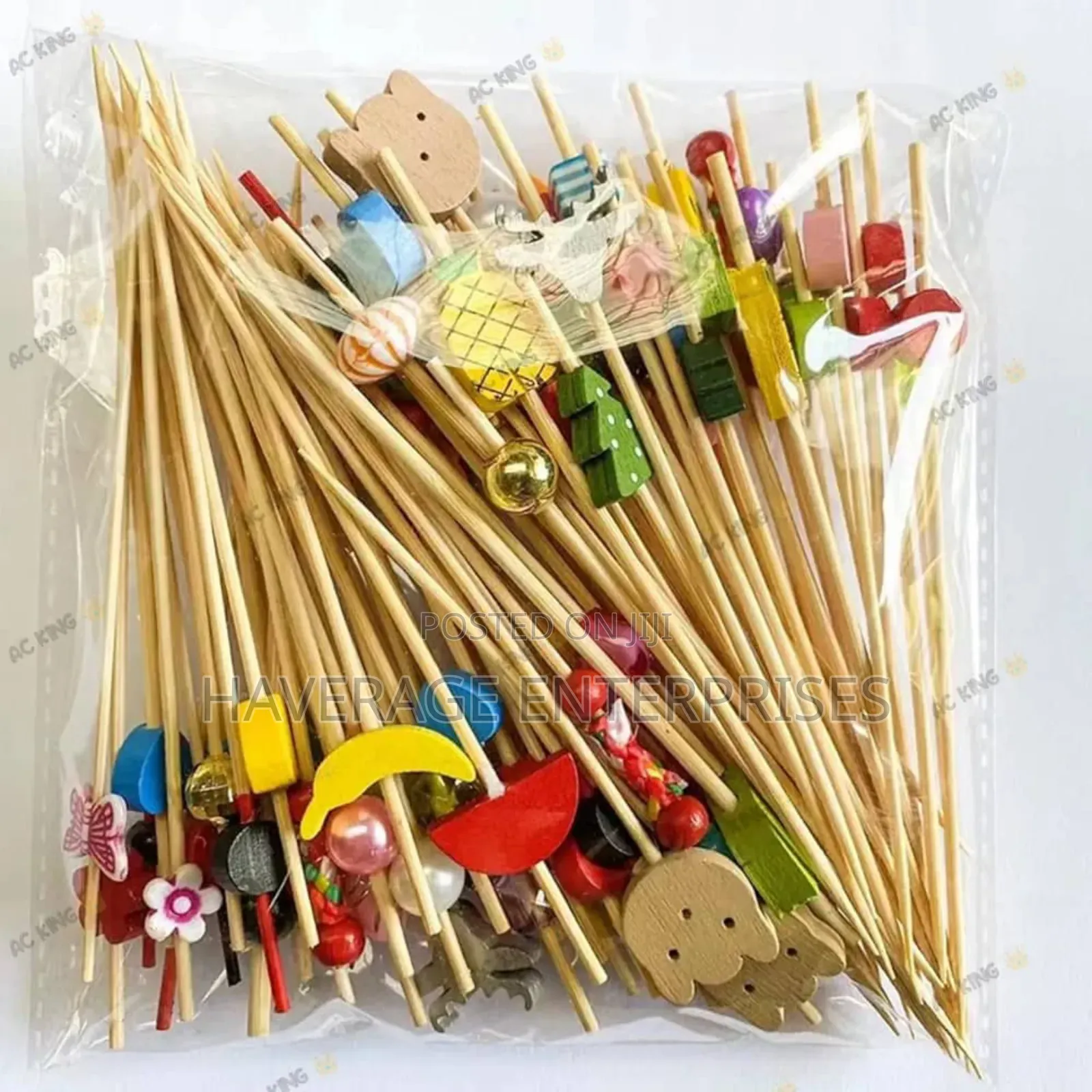 Food Picks/Skewers Disposable Food Fruit Forks for Cocktail Stick 500p