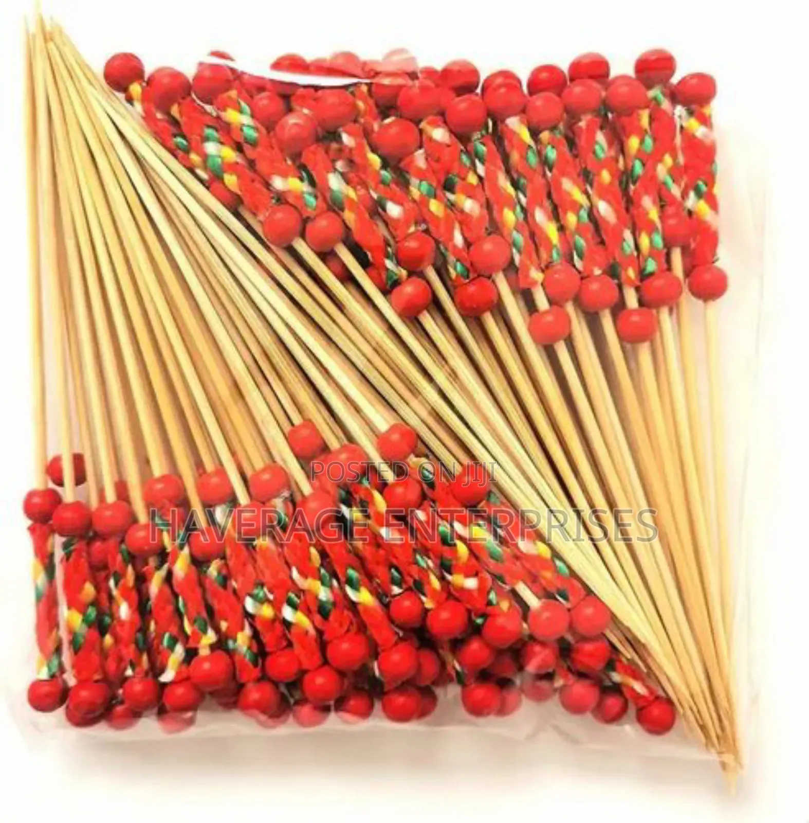 Food Picks/Skewers Disposable Food Fruit Forks for Cocktail Stick 500p