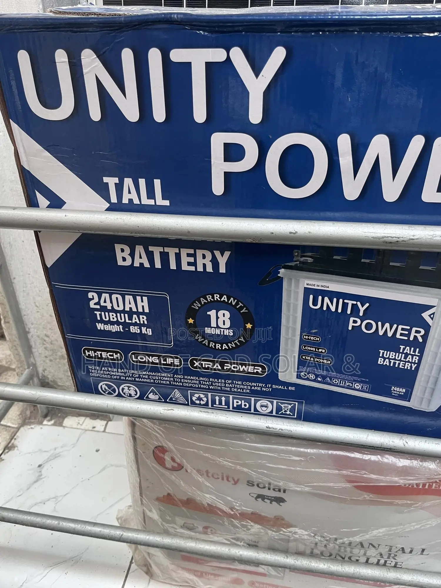 Unity Power 230ah Tall Tubular Battery