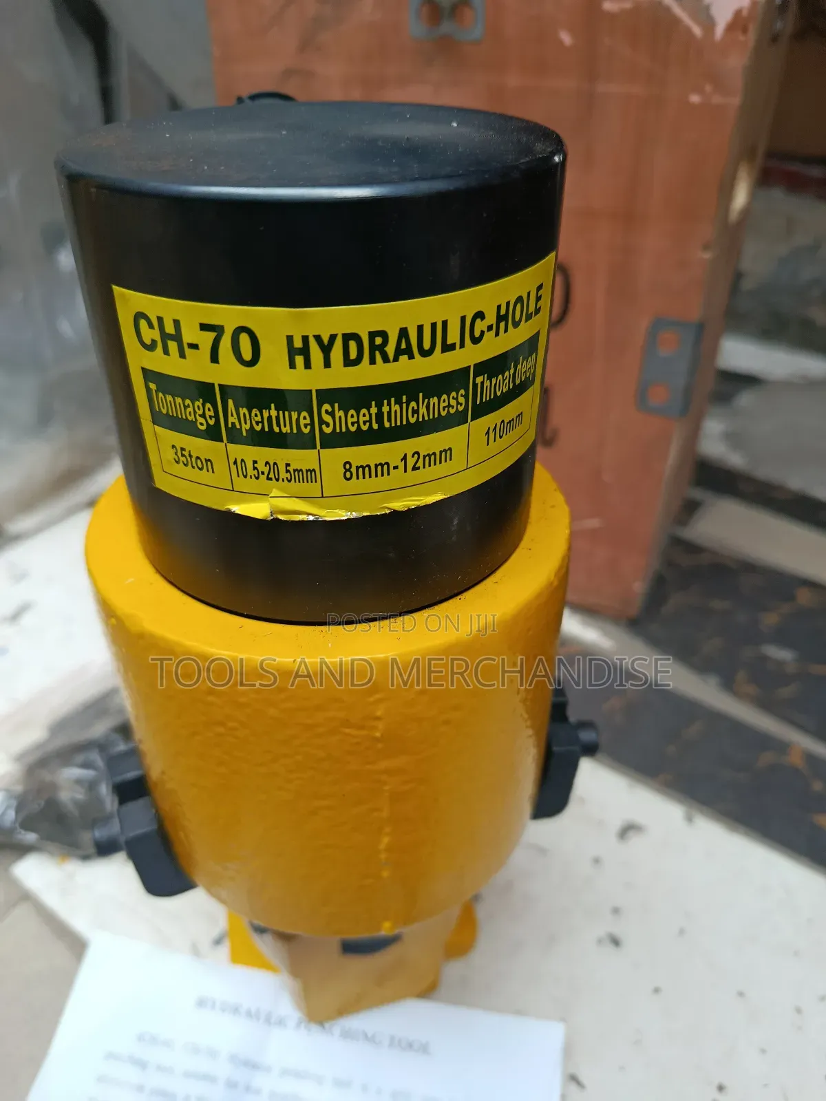 Hydraulic Hole Punching Machine 35 Ton