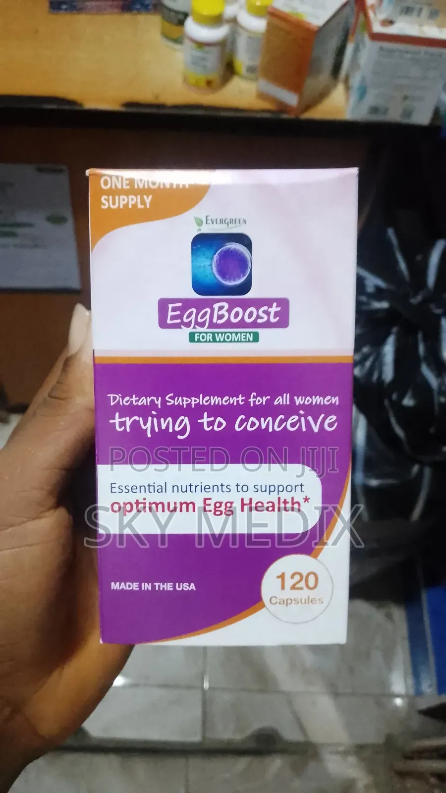 Evergreen Egg Booster