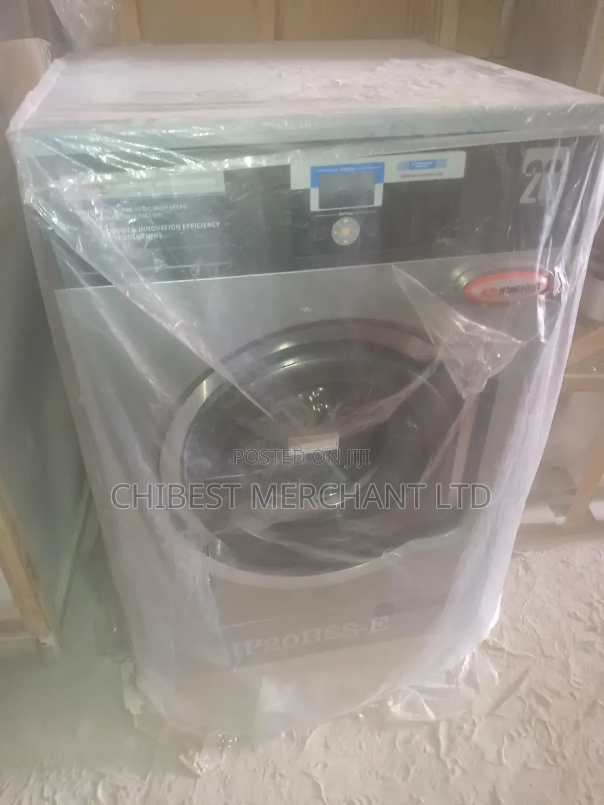 20kg Industrial Washing Machine (High Speed Spin 500g Factor)
