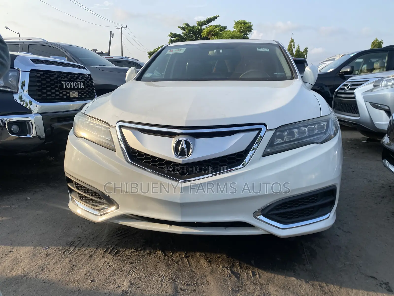 Acura RDX SH Advance Package SUV AWD (3.5L 6cyl 9A) 2017 White