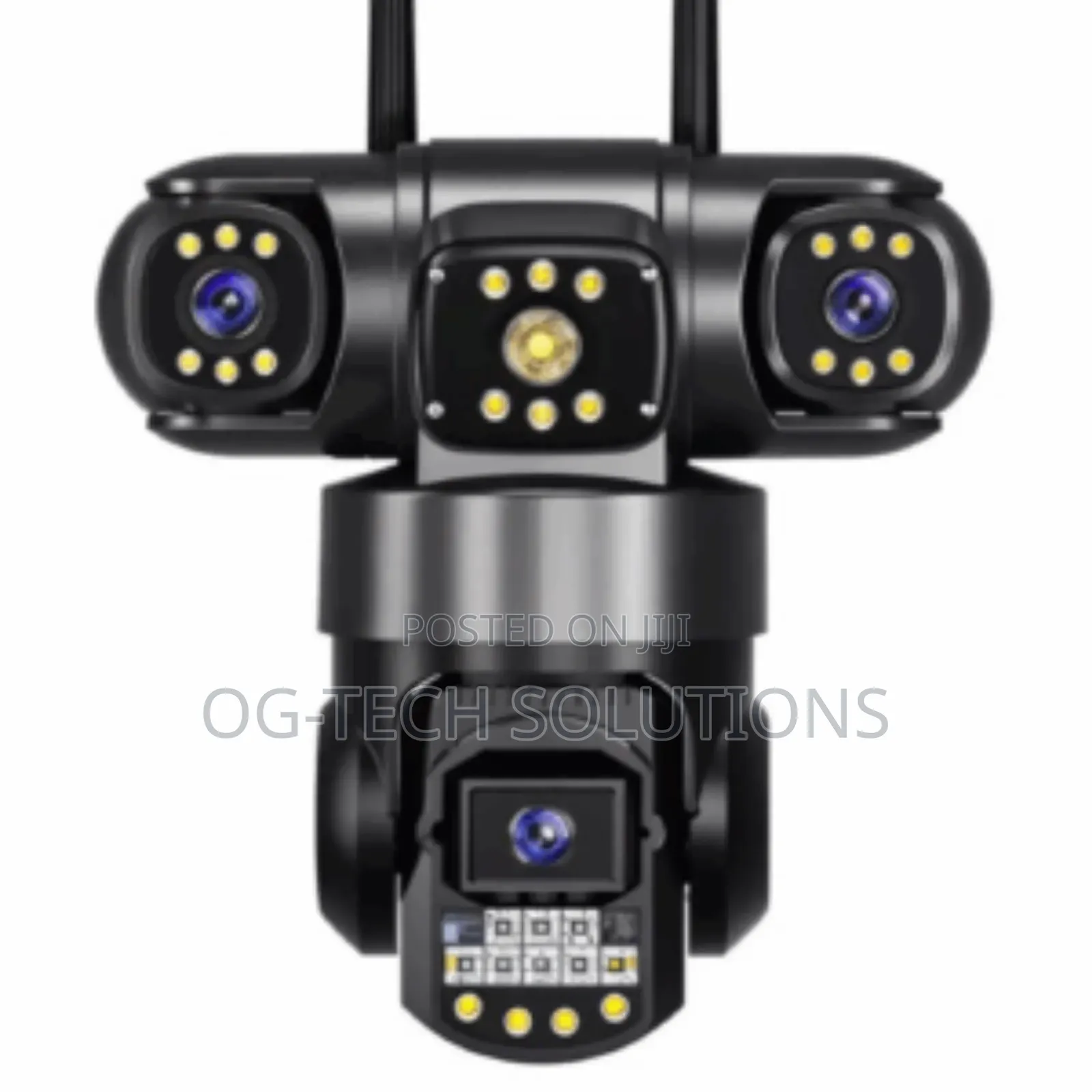 Solar-Powered Auto_track 4g Rotational CCTV Camera Complete Three Lens