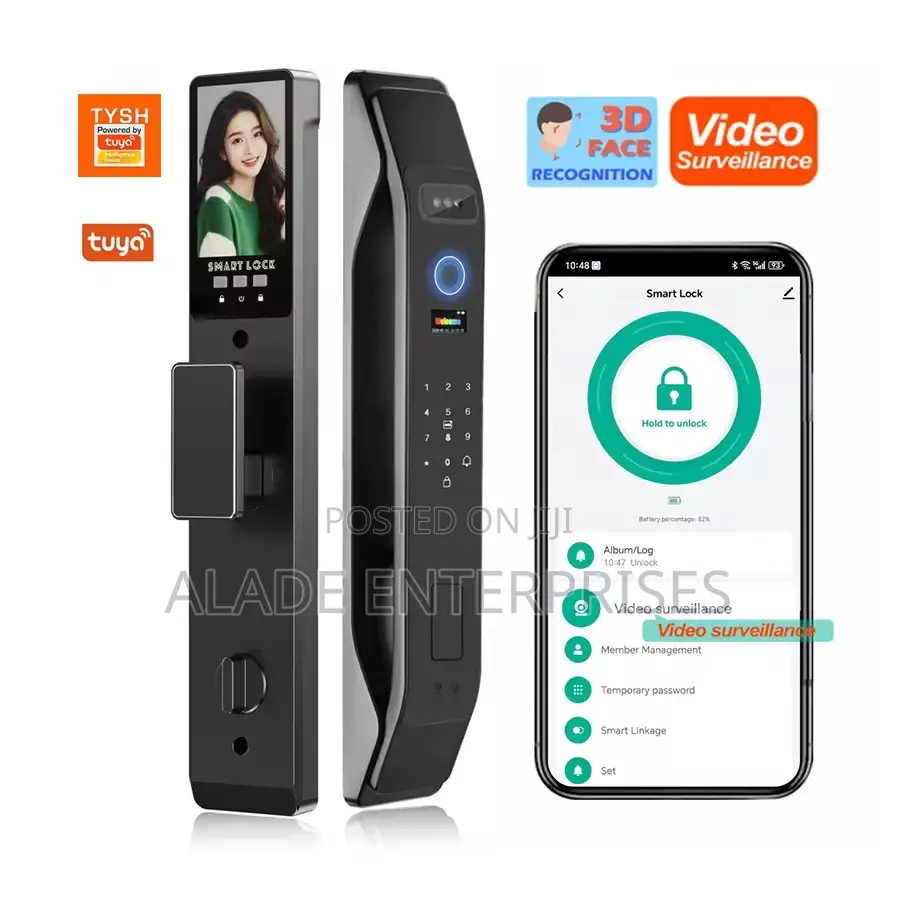 Latest Generation Video Surveillance Smart Lock