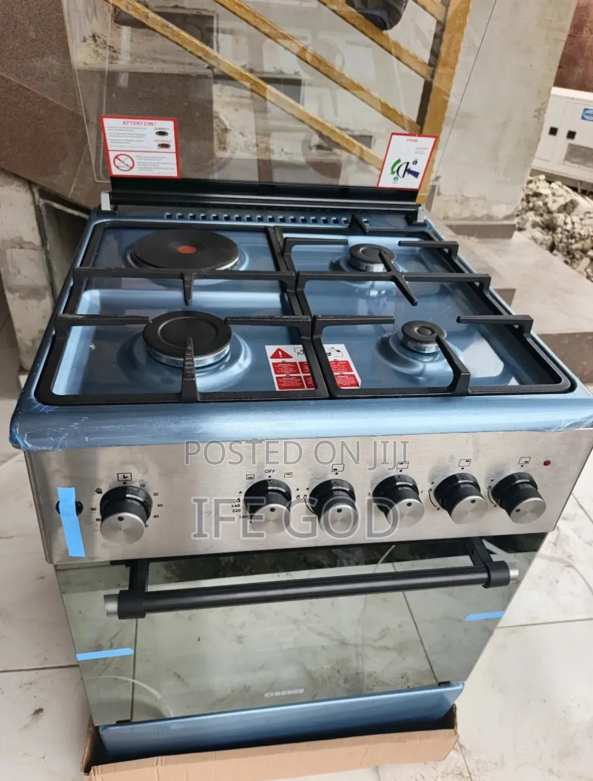 Original High Quality Bosch 60cm*60cm Standing Gas Electric Cooker